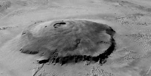 Olympus Mons (Credit ESA)